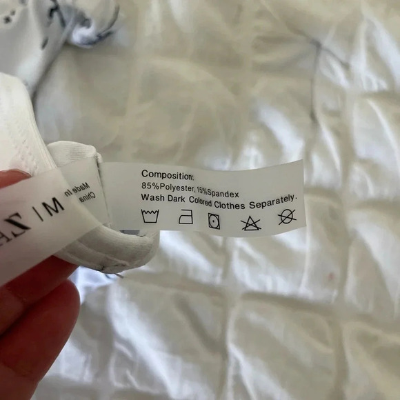 Zaful marbled bikini top - Picture 7 of 7